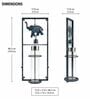 Elephant Bell Handcrafted Metal Bottle Holder Stand