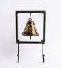 One Ghanti Grace Metal Hanging Bell Key Holder with Hook
