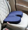 U Shaped Velvet Orthopedic Foam Seat Cushion for Sciatica and Hip Pain for Car, Wheelchair-17.5" L x 13.5" W x 3" H with washable cover