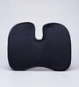 U Shaped Velvet Orthopedic Foam Seat Cushion for Sciatica and Hip Pain for Car, Wheelchair-17.5" L x 13.5" W x 3" H with washable cover