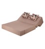 Comatose (72x47) EPE & PU Foam Queen Size Sofa Cum Foldable Mattress with Cushion