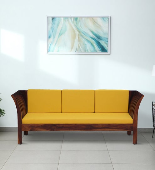 Wooden sofa deals set in pepperfry