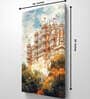 Udaipur City Palace 20inx16in Gallery Wrap Canvas Painting