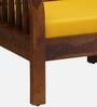 Udine Sheesham Wood 1 Seater Sofa in Scratch Resistant Honey Oak Finish