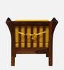 Udine Sheesham Wood 1 Seater Sofa in Scratch Resistant Honey Oak Finish
