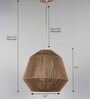 Ujjala Jute Rope Woven Pendant Light