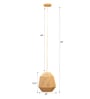 Ujjala Jute Rope Woven Pendant Light