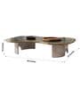 Uku Coffee Table In Marble Finish