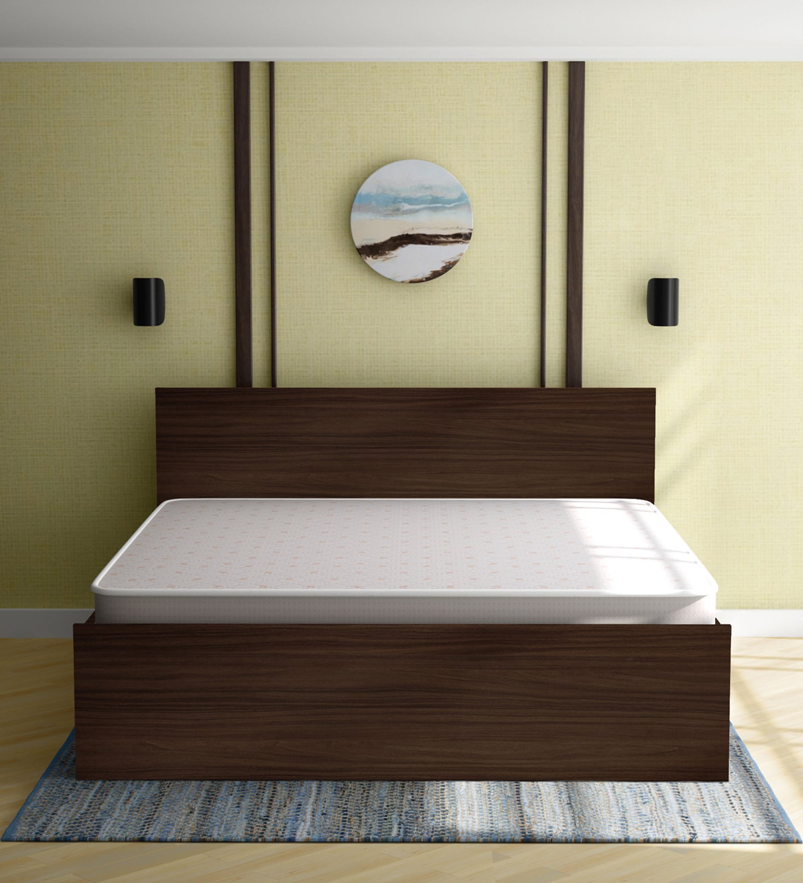 Ultima 5 Inch Rebonded Foam Queen Size Mattress