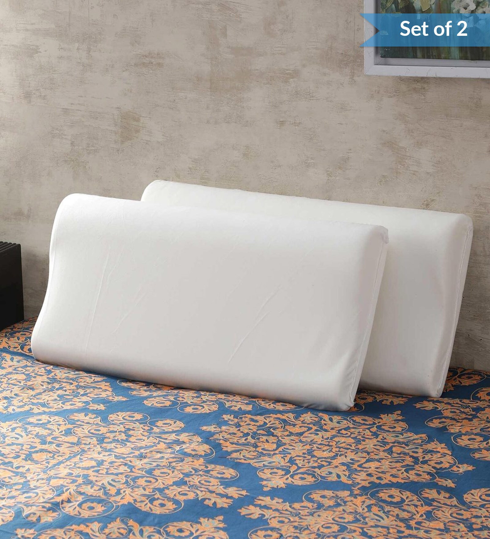 Buy Ultra Slim (Set of 2) Memory Foam Pillow Insert (23x12) by Magasin at 44 OFF by Magasin