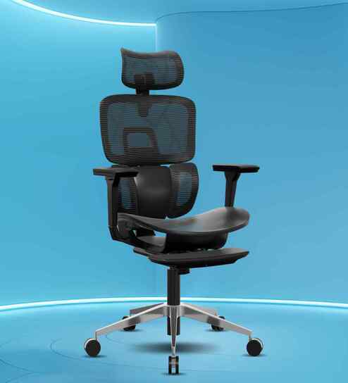 Ultron SmartGRID Breathable Mesh Ergonomic Chair In Black Colour