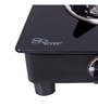 Wonderchef Ultima 4 Burner Glass Gas Cooktop with Toughened Glass in Black Colour