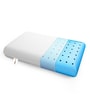 Ultimate Orthopedic & Gel Memory Foam 24 X 16 Inches Pillow In Blue & White Colour