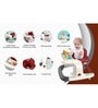 Ultra-Premium Baby Walker for Newborn in White and Red Colour