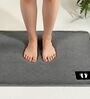 Grey Memory Foam Rectangular Bath Mat 20X32 Inches