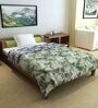 Green Polyester 100 AC Room Single Bed Comforter