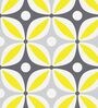 Ultra Soft Microfiber Reversible Abstract Print Yellow and Grey Single Comforter