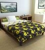 Black Polyester 100 AC Room Single Bed Comforter