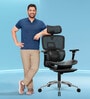 Ultron SmartGRID Breathable Mesh Ergonomic Chair In Black Colour