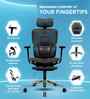Ultron SmartGRID Breathable Mesh Ergonomic Chair In Black Colour