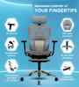 Ultron SmartGRID Breathable Mesh Ergonomic Chair In Grey Colour