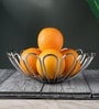 Silver Umbrella Fruit Basket