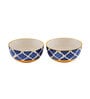 (Set of 4) Umrao 200ml Yellow Ceramic Handcrafted Dinner Bowls