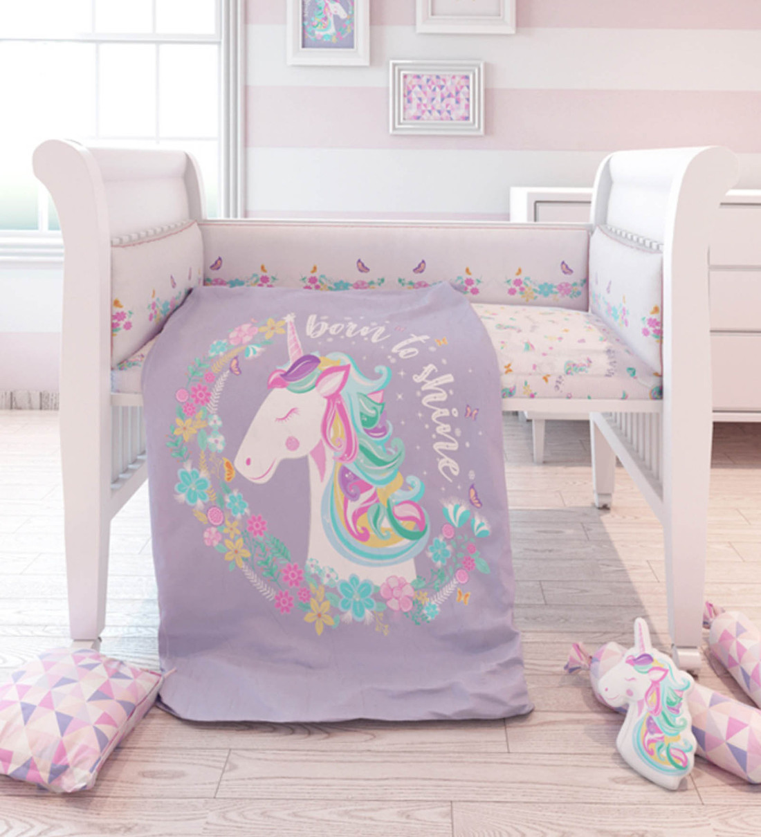 unicorn bumper set