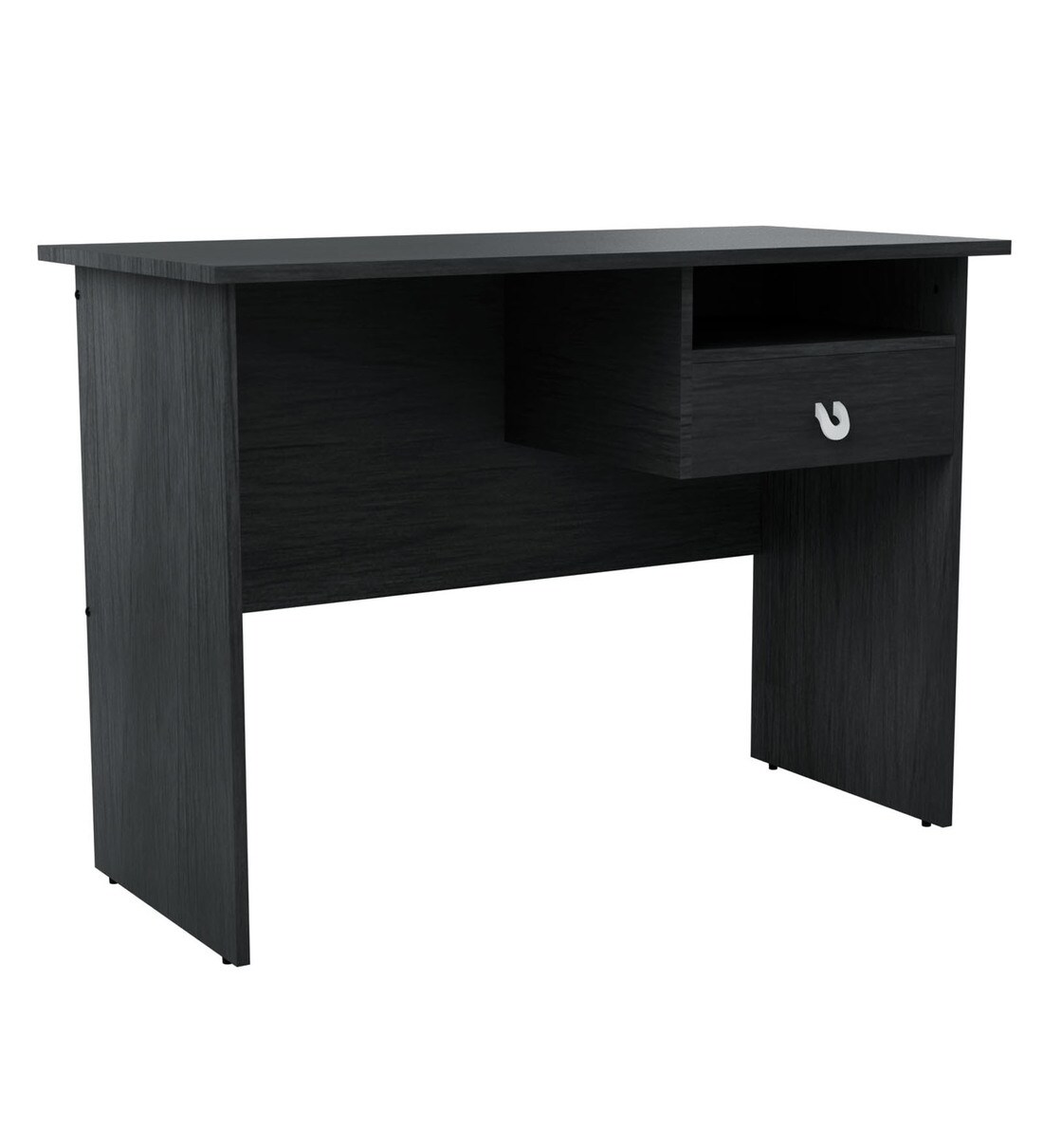Buy Uno Study Table in Granite Black Colour by Godrej Interio Online Modern Writing Tables