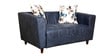 Unique 3+2 Sofa Set In Blue Colour
