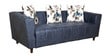 Unique 3+2 Sofa Set In Blue Colour