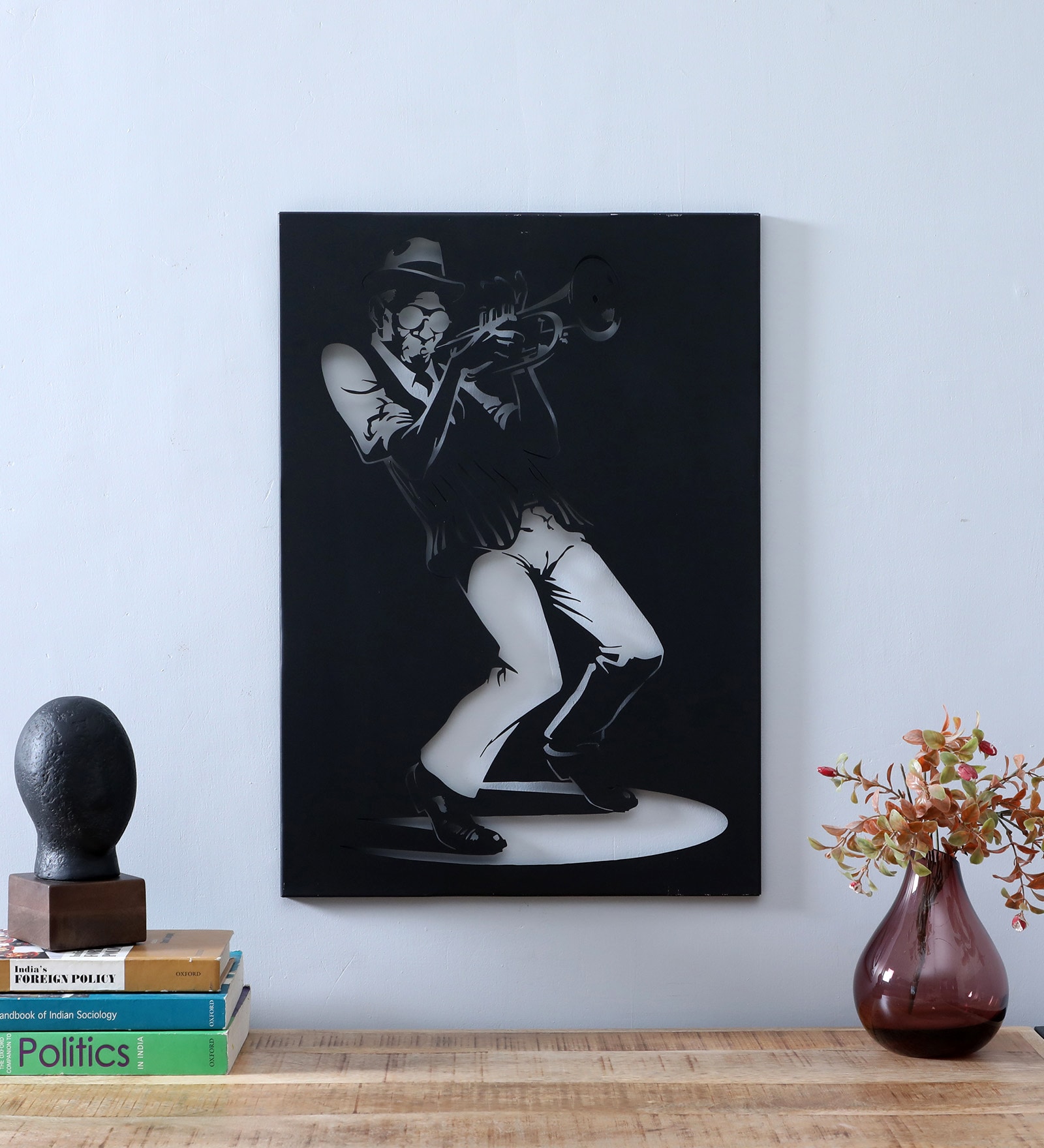 Uncle Tom Dancing Black Iron Wall decor