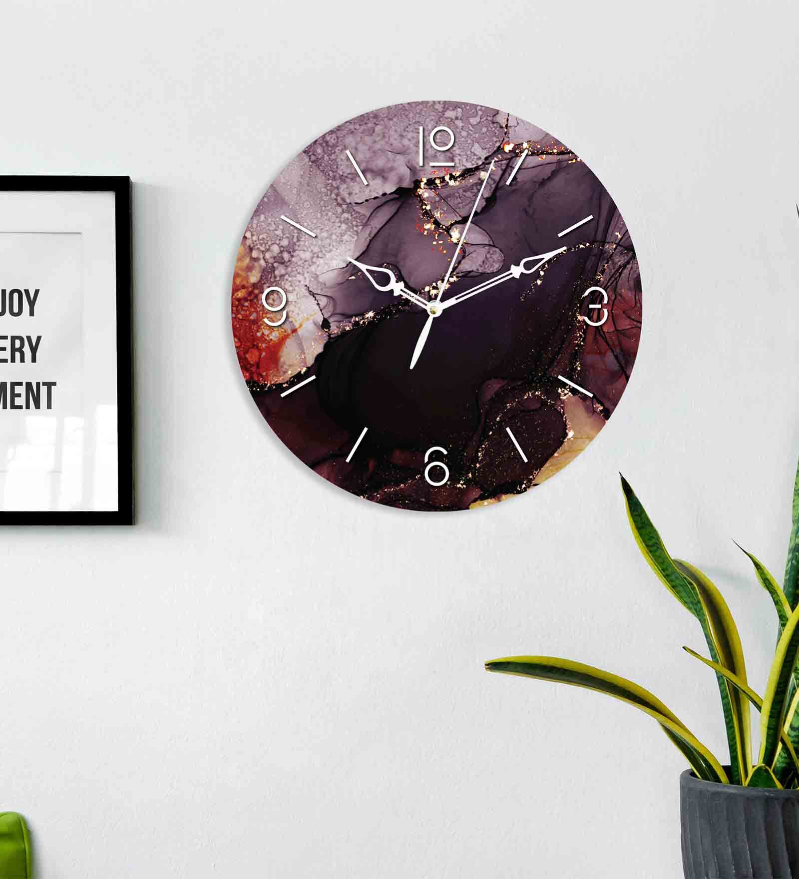 Uniques Shades Acrylic Wall Clock