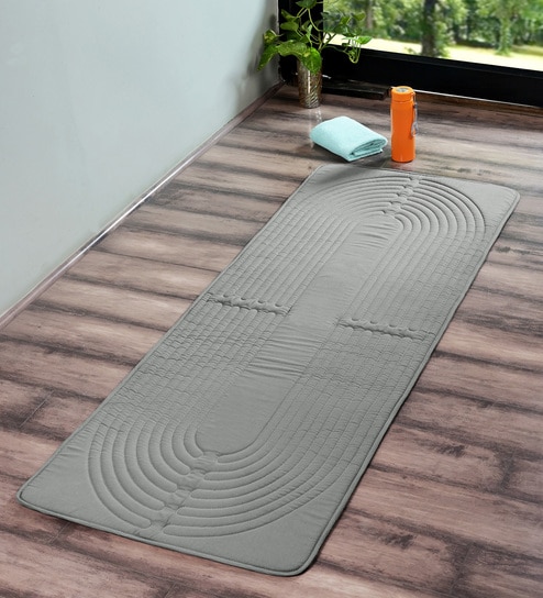 Grey Uni Micro Yoga Mat
