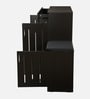 Unagi 15-Pairs Shoe Cabinet In Wenge Finish With Seating