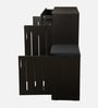Unagi 15-Pairs Shoe Cabinet In Wenge Finish With Seating