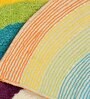 Multicolor Abstract Microfibre 5 x 28 Inches Kids Floor Mat