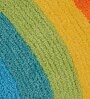 Multicolor Abstract Microfibre 5 x 28 Inches Kids Floor Mat