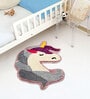 Grey Character Microfibre 24 x 24 Inches Kids Floor Mat