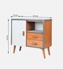 Union Storage Cabinet In Teak Finish