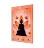 Buddha Multicolour MDF 4 Hooks Key Holder