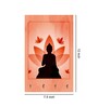 Buddha Multicolour MDF 4 Hooks Key Holder