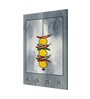 Nimbu & Mirch Grey MDF 4 Hooks Key Holder