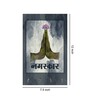 Namaskar Grey MDF 4 Hooks Key Holder