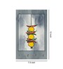 Nimbu & Mirch Grey MDF 4 Hooks Key Holder