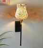Unique Handmade Mosaic Glass Wall Sconce   Metal Body | Perfect for Living Room, Bedroom & Dining Area