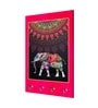 Dercorative Elephant Multicolour MDF 4 Hooks Key Holder