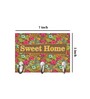 Sweet Home Multicolour MDF 3 Hooks Key Holder