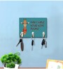 Giraffee Multicolour MDF 3 Hooks Key Holder