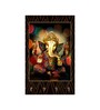 Decorative Ganesha Multicolour MDF 4 Hooks Key Holder